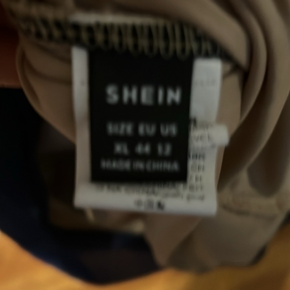 SHEIN blue rushed dress xl - Picture 5 of 5